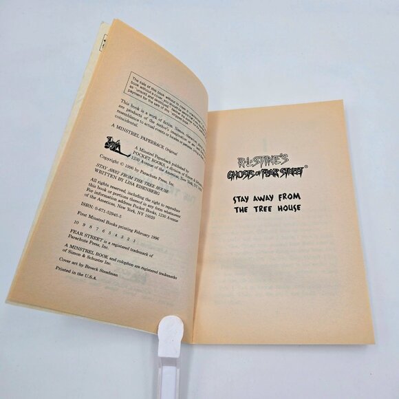 Teen Horror Book Lot R.L Stine Diane Moh Nightmare Hall Joel Sutherland Goosebum - Picture 6 of 16